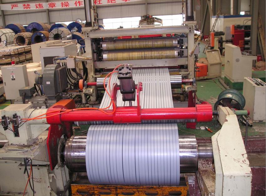 鍍鋅、綵塗縱剪機組