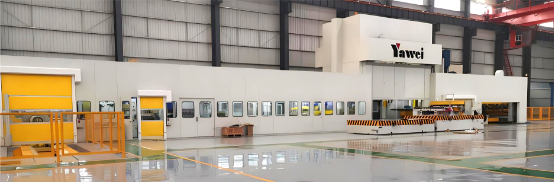 鋁闆落(luo)料線