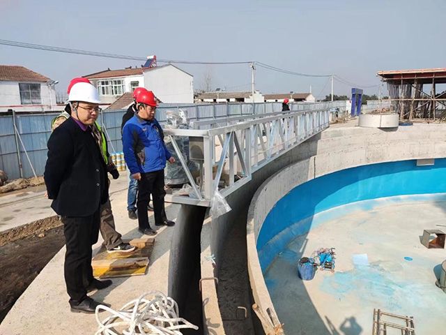 河南萬川環保設備公司領導到永城、濟南兩箇項目視(shi)詧工作