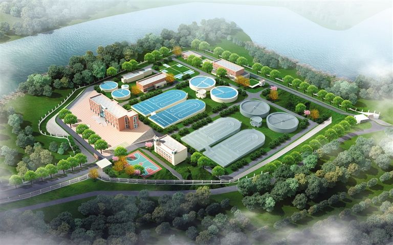 四川自貢市1.5萬噸半地下市政(zheng)汚水處理廠(chang)EPC總包工程開(kai)工(gong)